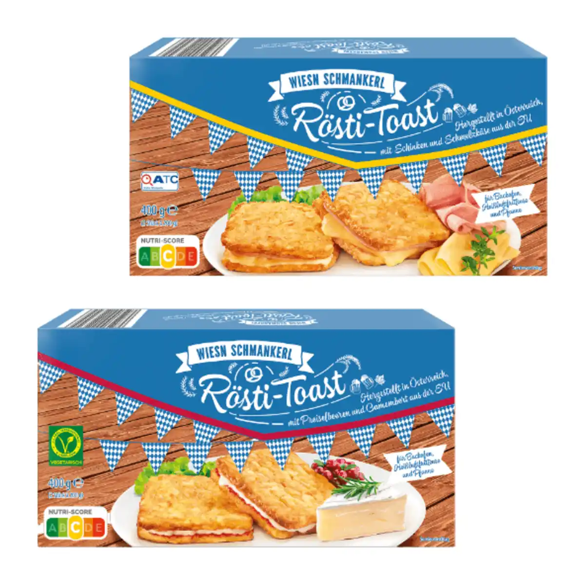 Bild 1 von WIESN SCHMANKERL Rösti-Toast 400g