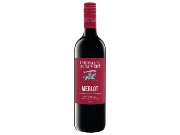 Bild 1 von Chevalier de Fauvert Merlot, Rotwein, trocken
