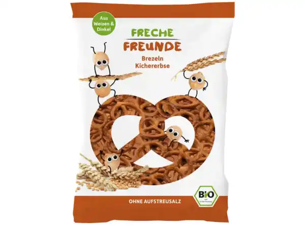 Bild 1 von Freche Freunde Bio Brezeln Kichererbse,  75 g