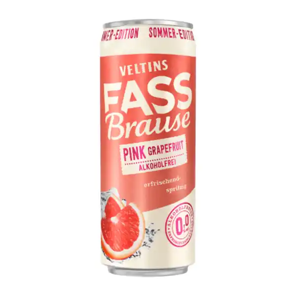 Bild 1 von VELTINS Fassbrause Grapefruit 0,5L