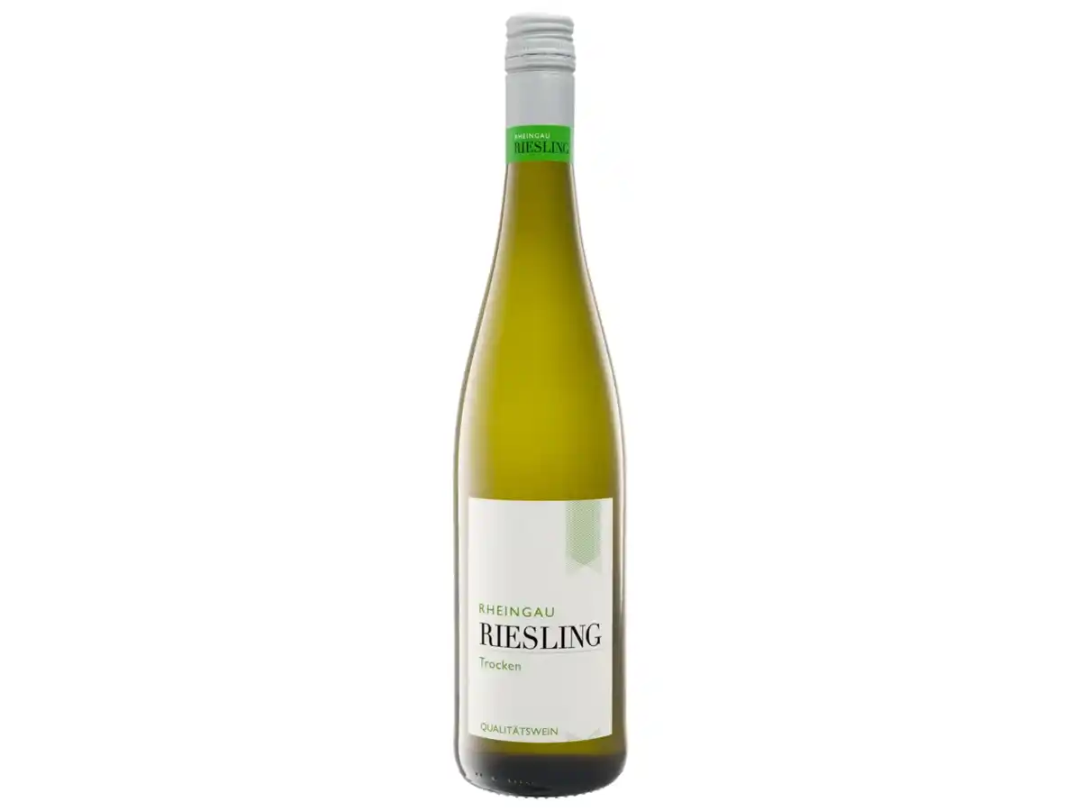 Bild 1 von Rheingau Riesling QbA, Weißwein, trocken