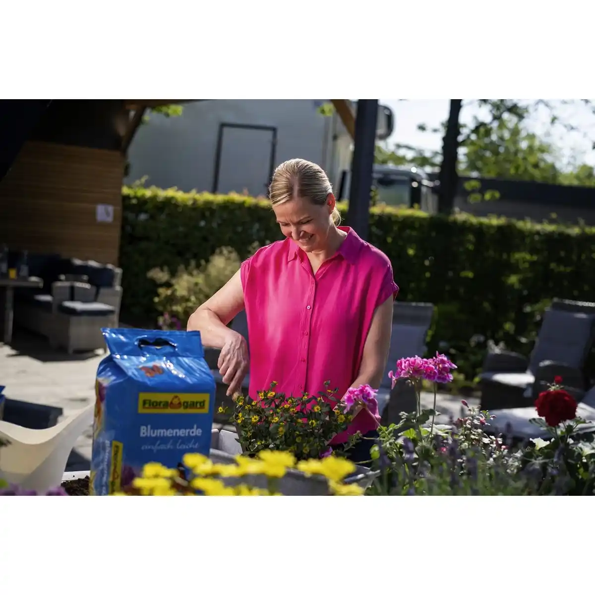 Bild 2 von FLORAGARD Blumenerde »einfach leicht«, 25,0L