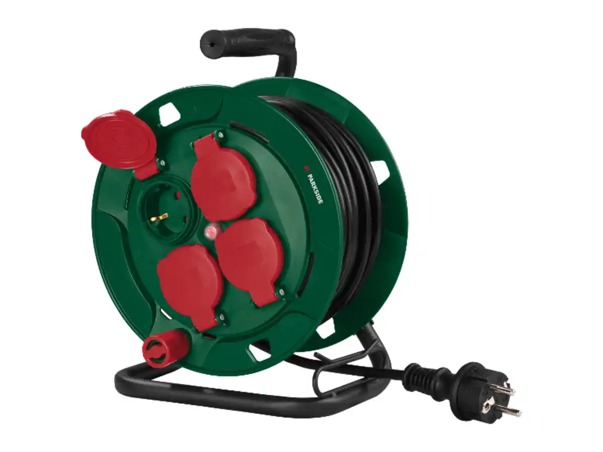 Bild 1 von PARKSIDE® Kabeltrommel »PSKIP44 10M A1«, IP44 10m