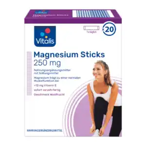 VITALIS Magnesium-Sticks 250 mg 30g