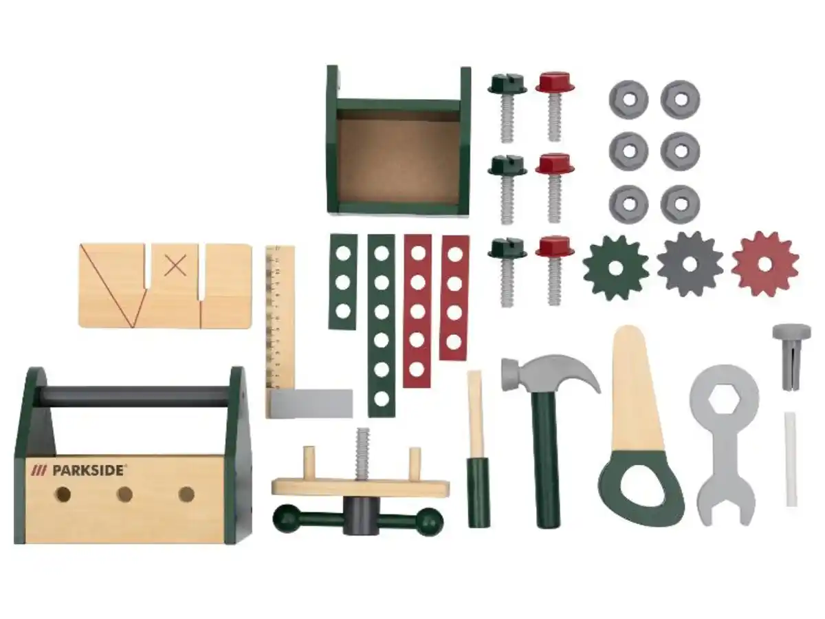 Bild 3 von Playtive Outdoor Werkbank, 69-teilig