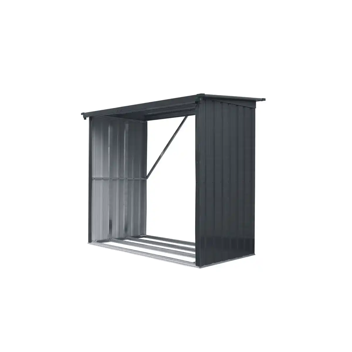 Bild 3 von Kaminholzregal, BxHxT: 163 x 142 x 89 cm, Stahl