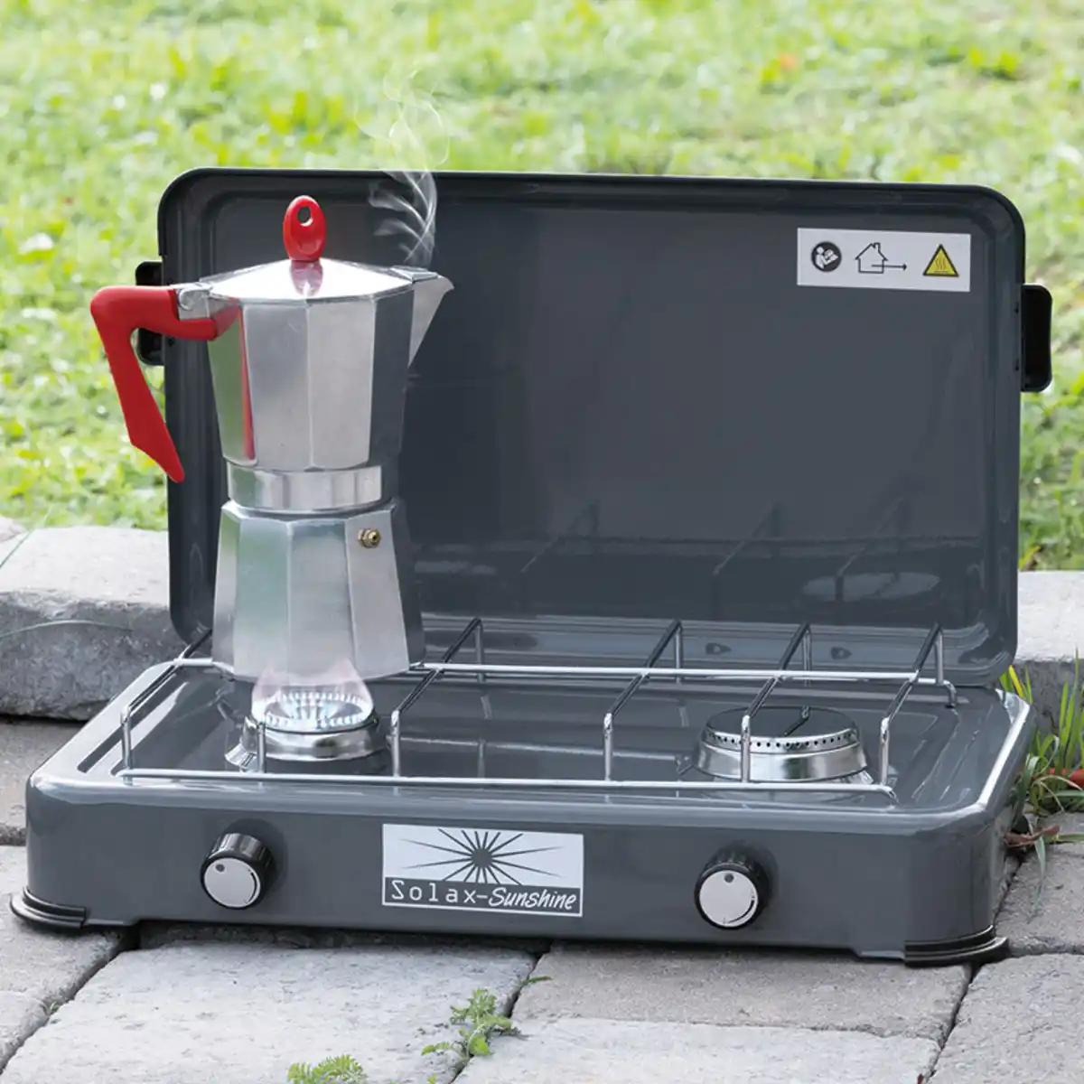 Bild 1 von Solax Sunshine 2-flammiger Campingkocher