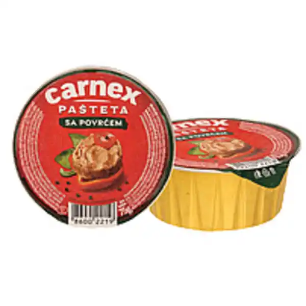 Bild 1 von Kochstreichwurstpastete mit Gemüse, Niere und Sojaeiweiß, fe...
