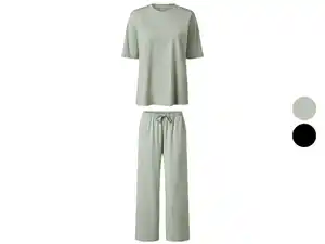 esmara® Damen Pyjama, mit Eingrifftaschen