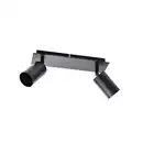 Bild 1 von CASAYA Spotstrahler »Fjell«, 2 x 25 W, GU10, Metall, schwarz