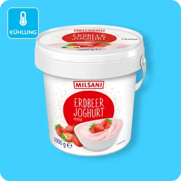 Bild 1 von MILSANI Fruchtjoghurt, Verschiedene Sorten