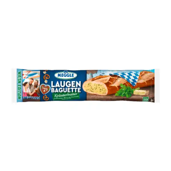 Bild 1 von MEGGLE Laugenbaguette 160g