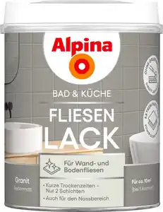 Alpina Fliesenlack Bad & KĂŒche 2K Granit 750 ml