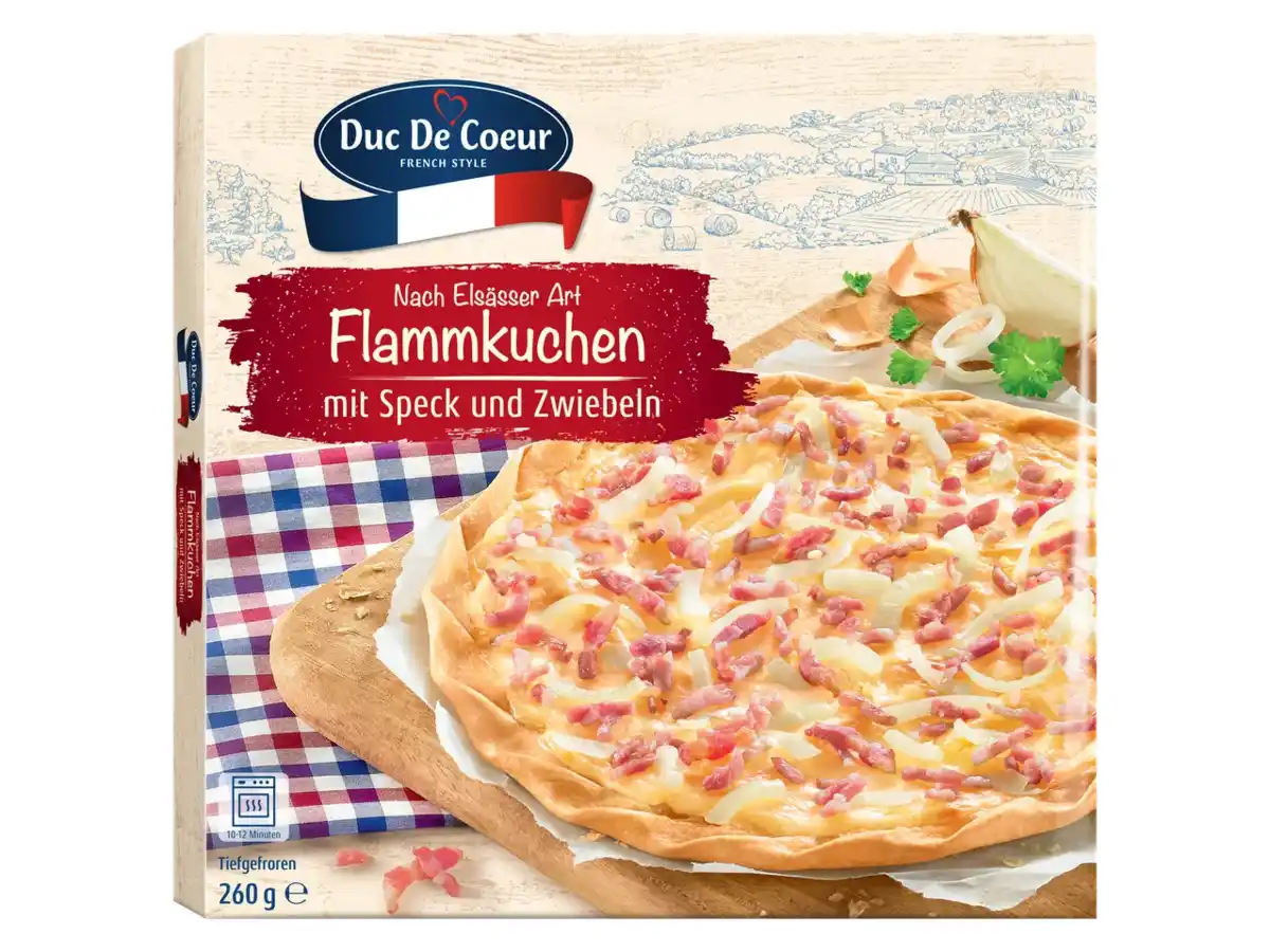 Bild 1 von Duc de Coeur Flammkuchen,  260 g