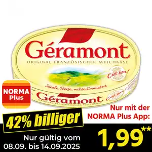 Géramont Französischer Weichkäse
