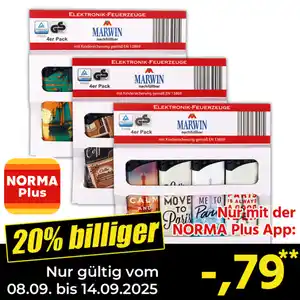 Marwin Elektronik-Feuerzeug