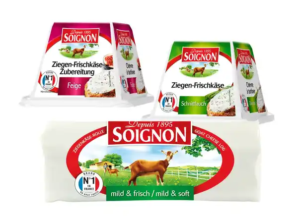 Bild 1 von Soignon Ziegenkäse