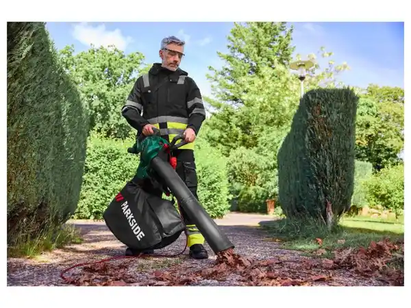 Bild 2 von PARKSIDE® Elektro-Laubsauger/-bläser »PELSB 3000 A1«, mit Softgrip-Ausstattung