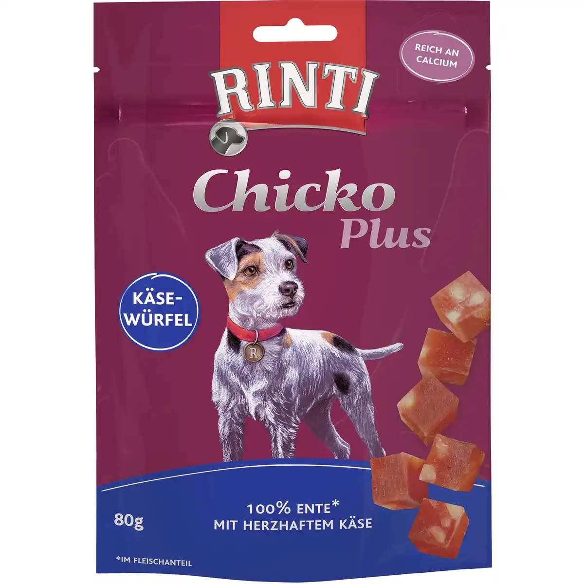 Bild 1 von RINTI Hundesnack »Chicko Plus«, 80 g, Geflügel/Käse