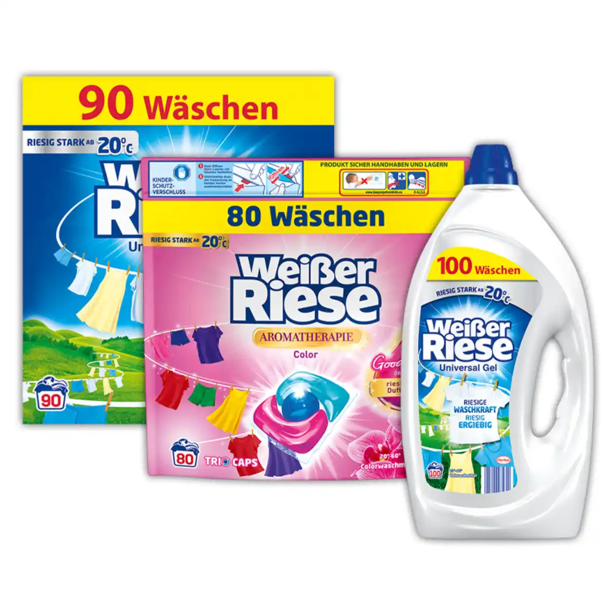 Bild 1 von Weißer Riese Waschmittel