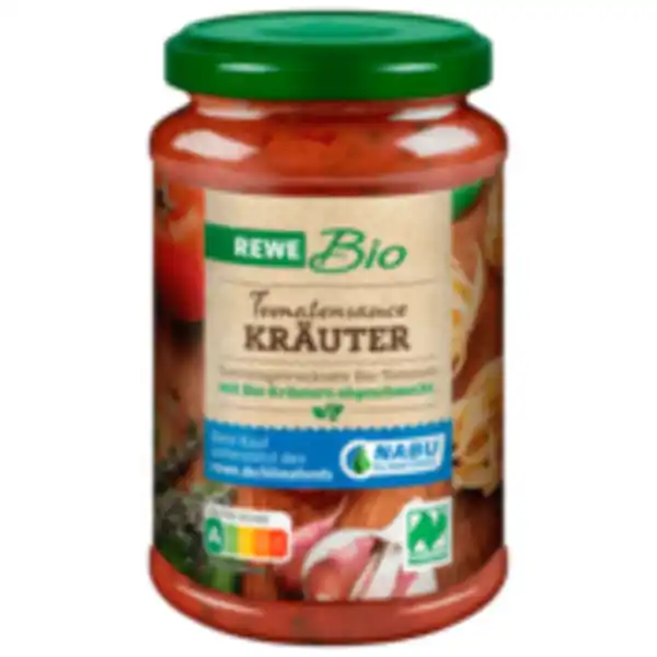 Bild 1 von REWE Bio Tomatensauce Kräuter