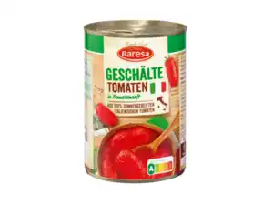 Baresa Geschälte Tomaten,  425 ml