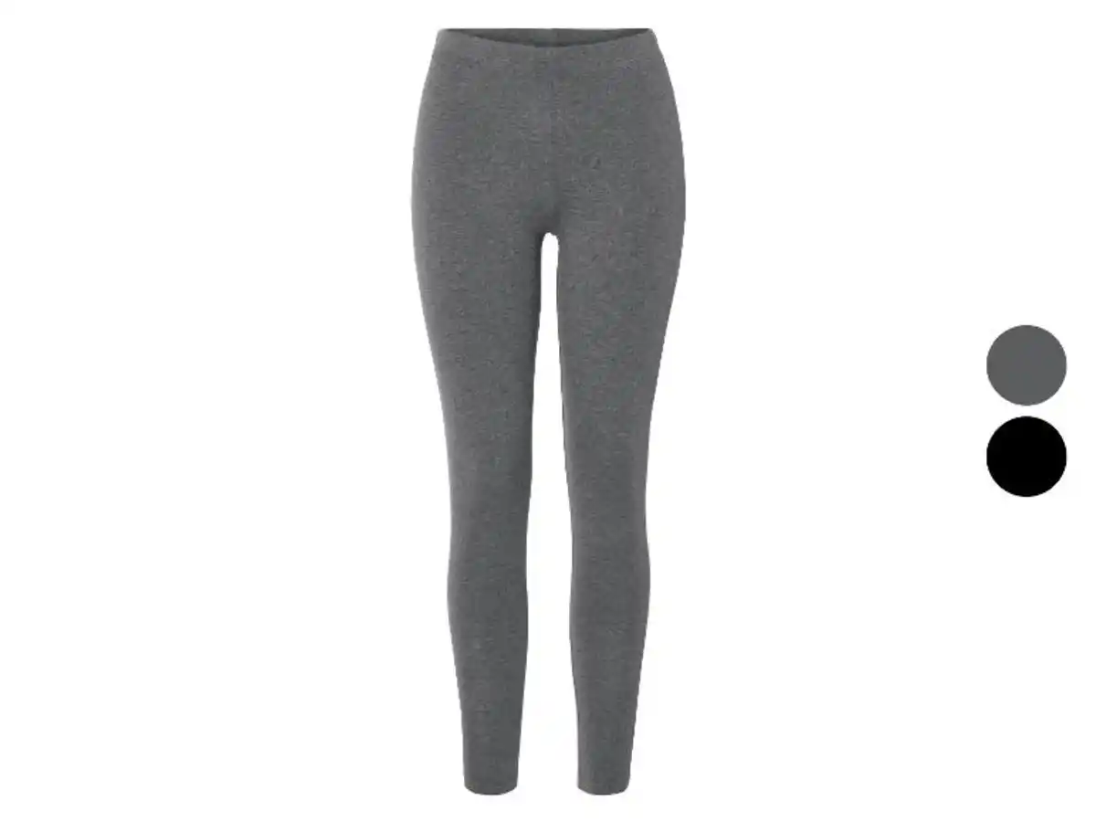 Bild 1 von esmara® Damen Leggings, mit Bio-Baumwolle