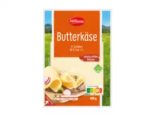 Milbona Butterkäse,  400 g