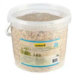 Gartenkrone Vogelfutter »Terrassenmix«, 1 Eimer à 3000 g