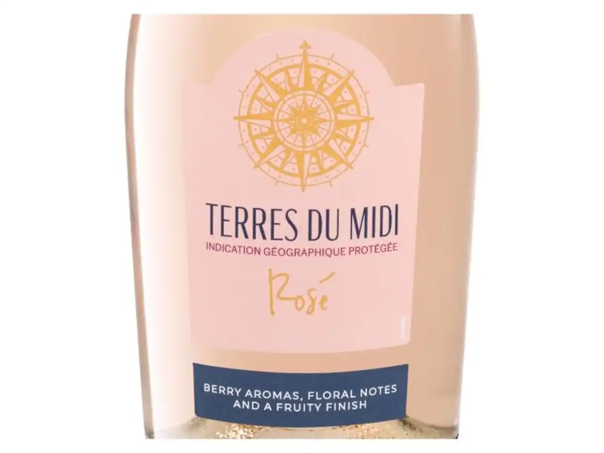Bild 2 von Terres du Midi Rosé IGP trocken, Roséwein 2023