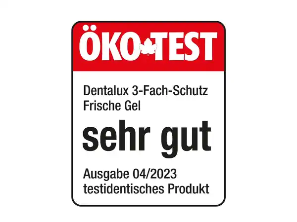 Bild 2 von Dentalux Zahncreme Frische Gel,  125 ml