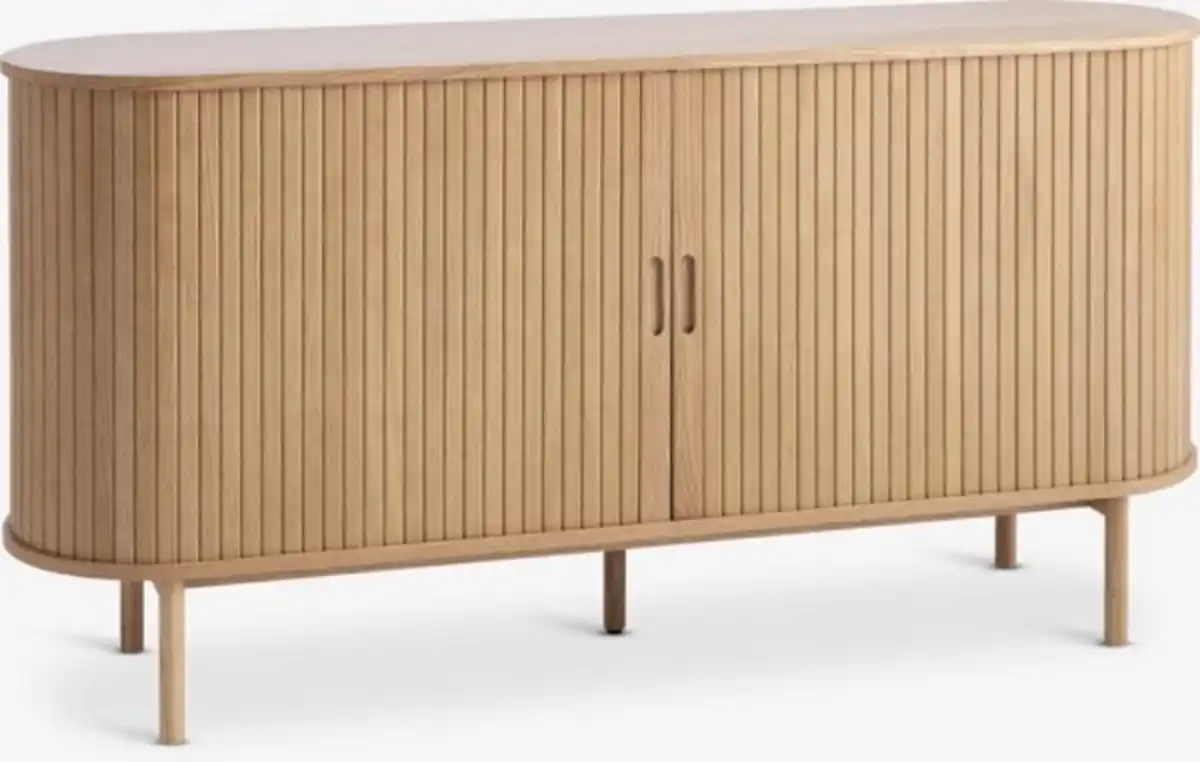 Bild 1 von Sideboard LYNGVIG 160 cm 2 Rollläden eiche natur