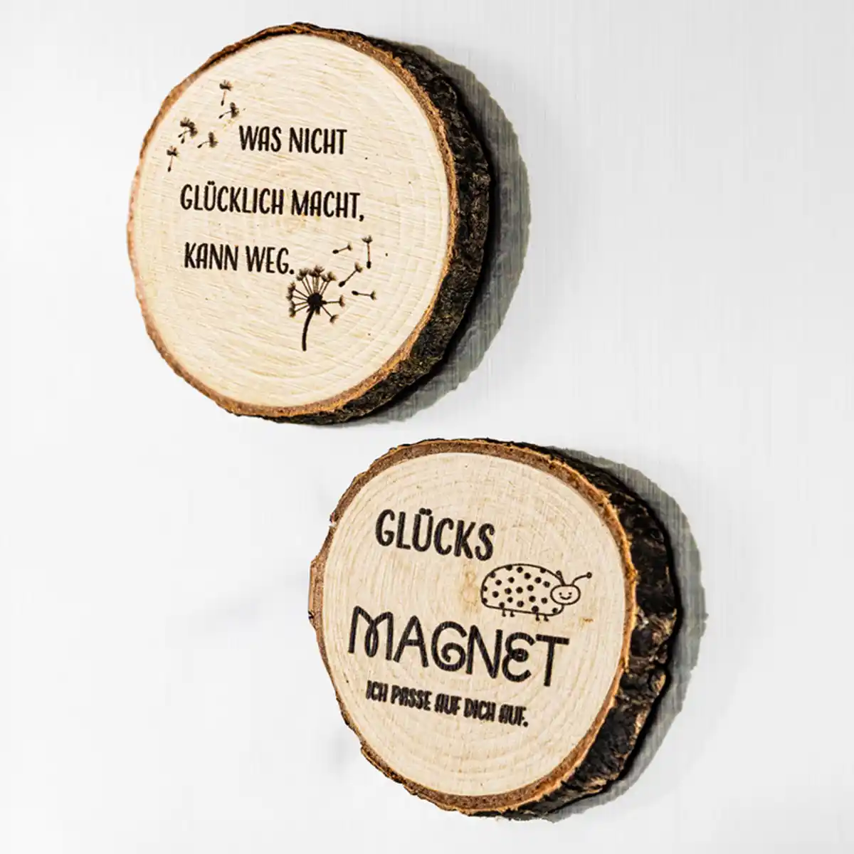 Bild 1 von Bella Casa Baumscheiben-Magnet mit Spruch