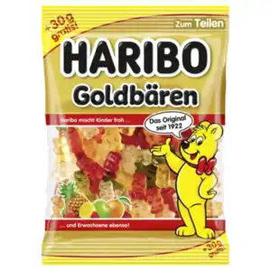 Haribo Fruchtgummi oder Lakritz