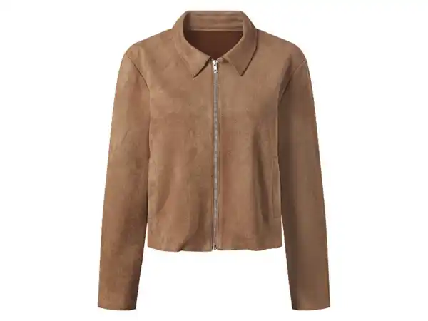 Bild 2 von esmara® Damen Velours-Blouson, mit recyceltem Material