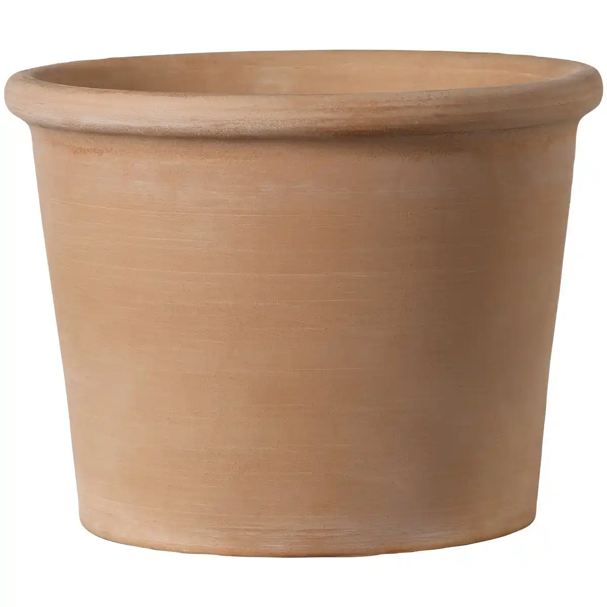 Bild 1 von DEROMA Pflanztopf »Cilindro Bordato«, ØxH: 33 x 25,3 cm, terrakottafarben