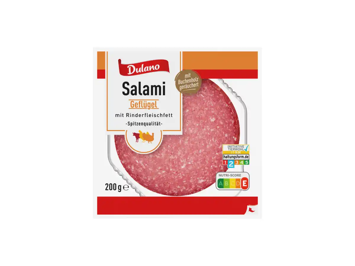 Bild 1 von Dulano Salami Geflügel,  200 g