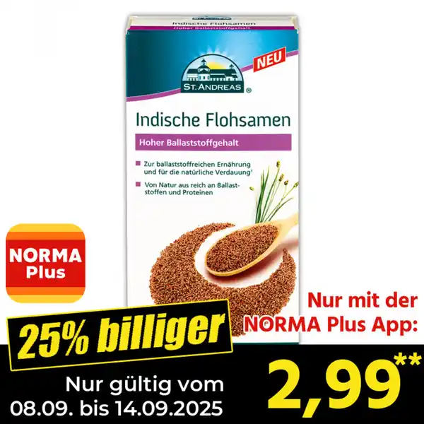 Bild 1 von St. Andreas Indische Flohsamen