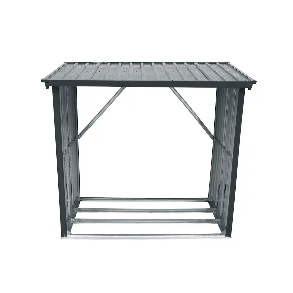 Bild 1 von Kaminholzregal, BxHxT: 163 x 142 x 89 cm, Stahl