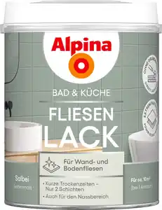 Alpina Fliesenlack Bad & KĂŒche 2K Salbei 750 ml