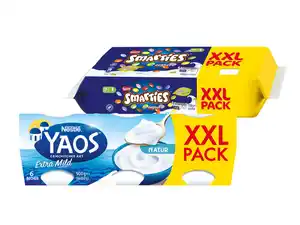 XXL Nestlé Yaos/Smarties & Joghurt