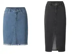 esmara® Damen Jeansrock, im 5-Pocket-Style