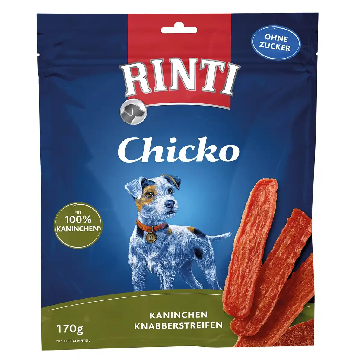 Bild 1 von RINTI Hundesnack »Chicko«, Kaninchen, 170 g
