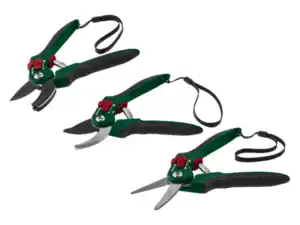 PARKSIDE® Gartenschere Amboss / Bypass / Universal, mit praktischer Handschlaufe