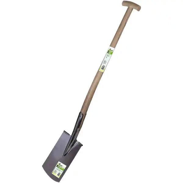 Bild 1 von Mr. GARDENER Gärtnerspaten, mit Doppelfeder und Tritt, Arbeitsbreite: 17,5 cm, Material: Edelstahl