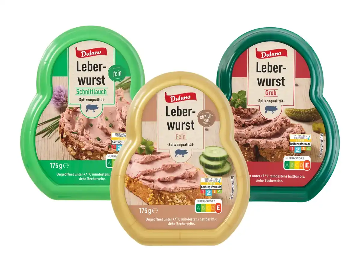Bild 1 von Dulano Leberwurst,  175 g
