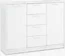 Bild 1 von Sideboard JENSLEV 2 Türen 4 Schubladen weiß