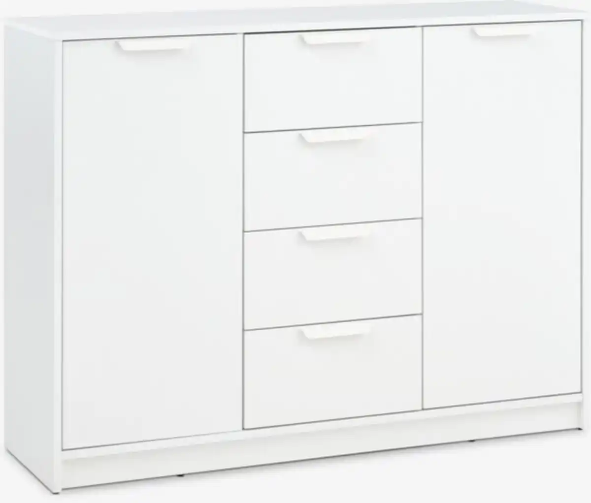 Bild 1 von Sideboard JENSLEV 2 Türen 4 Schubladen weiß