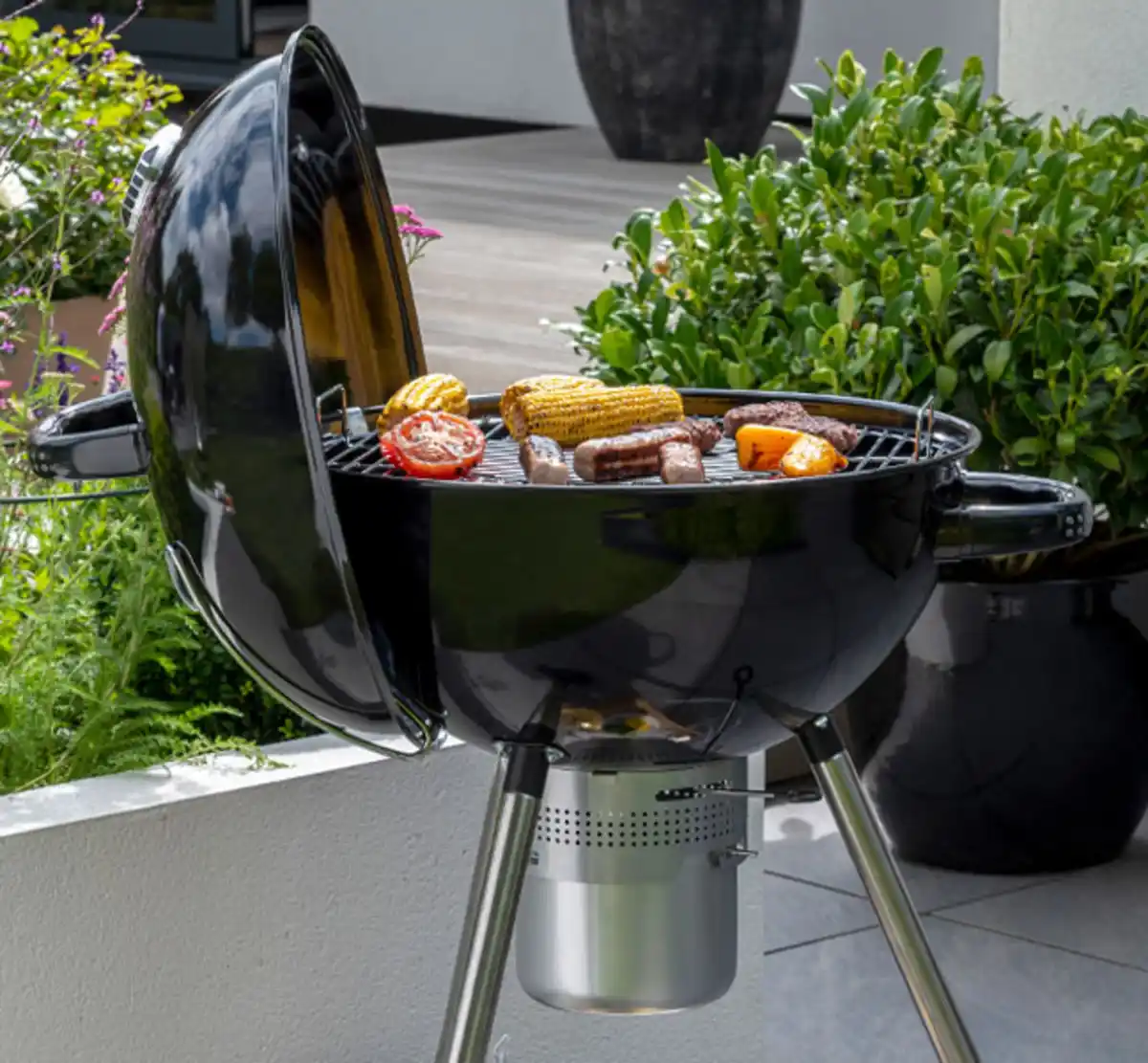 Bild 1 von Kugelgrill York schwarz Grillfläche Ø53cm