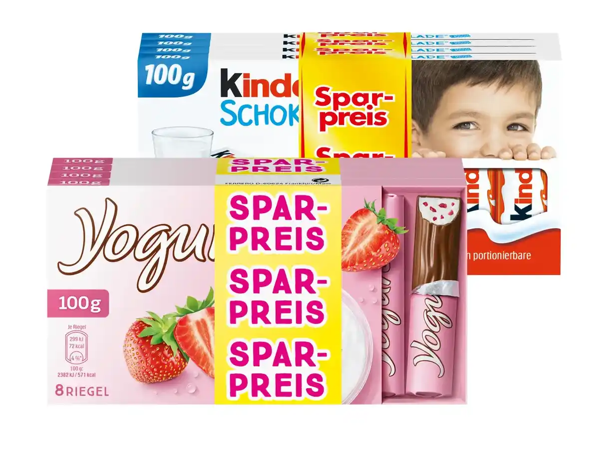 Bild 1 von Yogurette/Kinder Schokolade